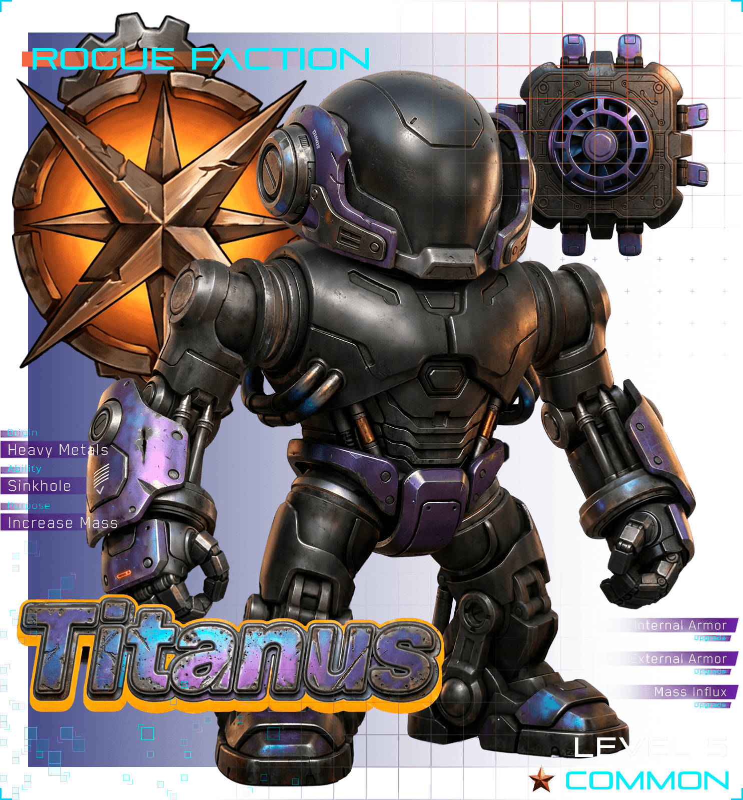 Unique Mech illustration